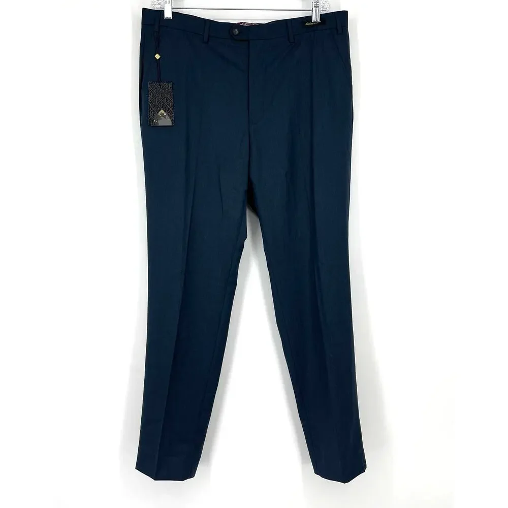 Ted Baker London‎ Debonair Plain Suit Trousers Teal Blue Men's 38L NWT